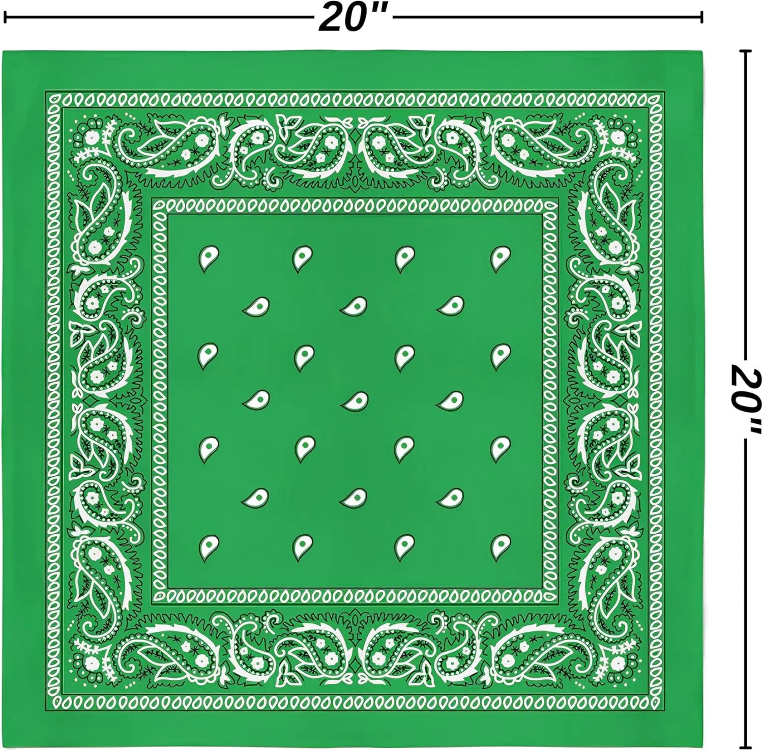 Amscan womens Paisley Bandana