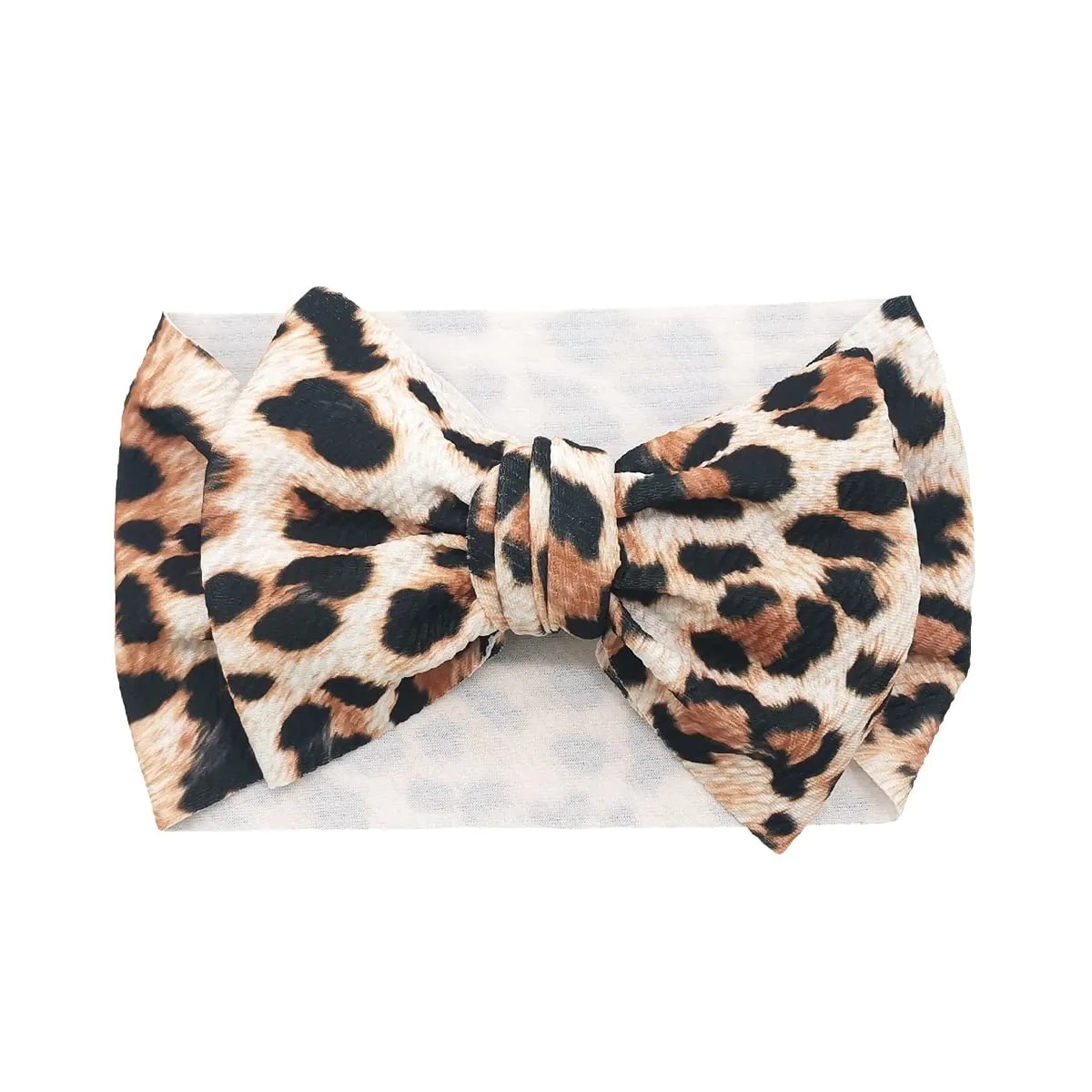 Baby Girl Bow Headbands Newborn Hairband Baby Turban Knotted Elastic Headwrap for Toddler Hair Accessories