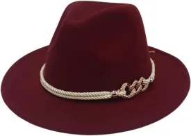 Classic Bowler Hat Large Brim English Jazz Hat Gentleman's Hat for Outdoor