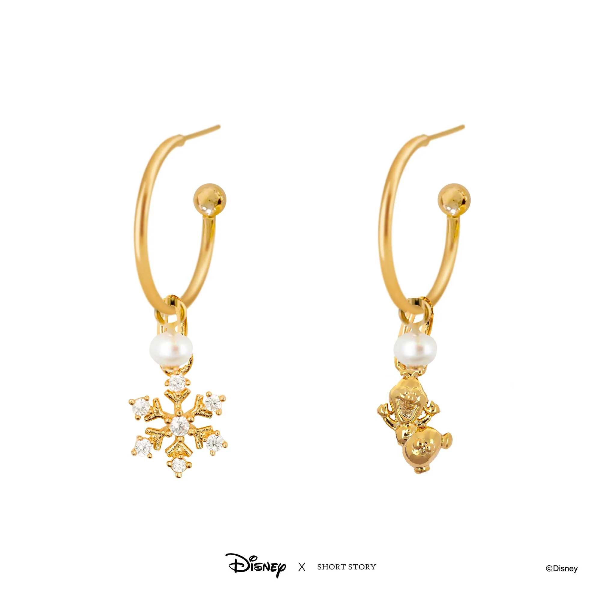 Disney Hoop Earring Frozen
