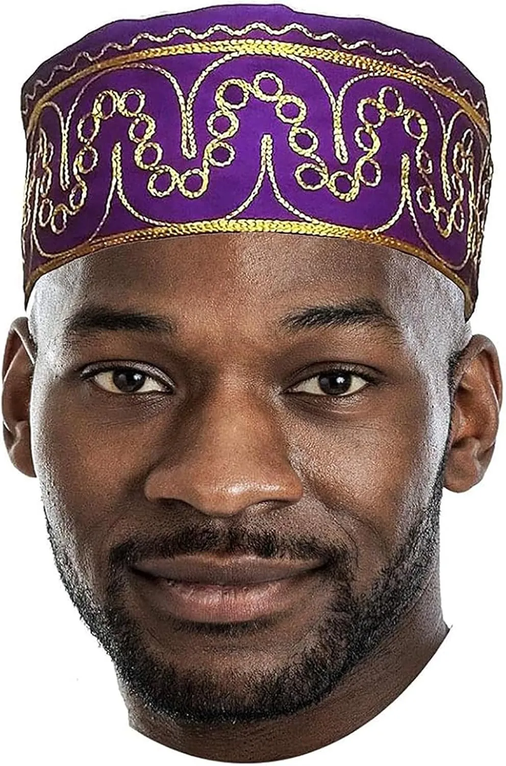 Dupsie's Adebo African Kufi Hat with Embroidery