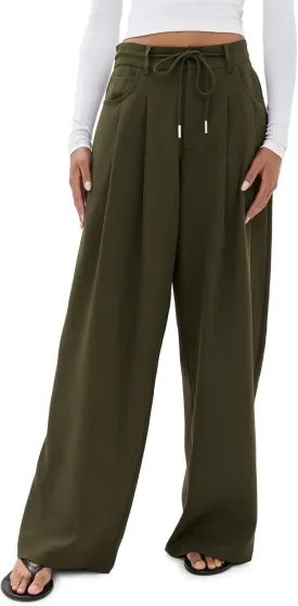 Women's Slouched Tie Up Jeans