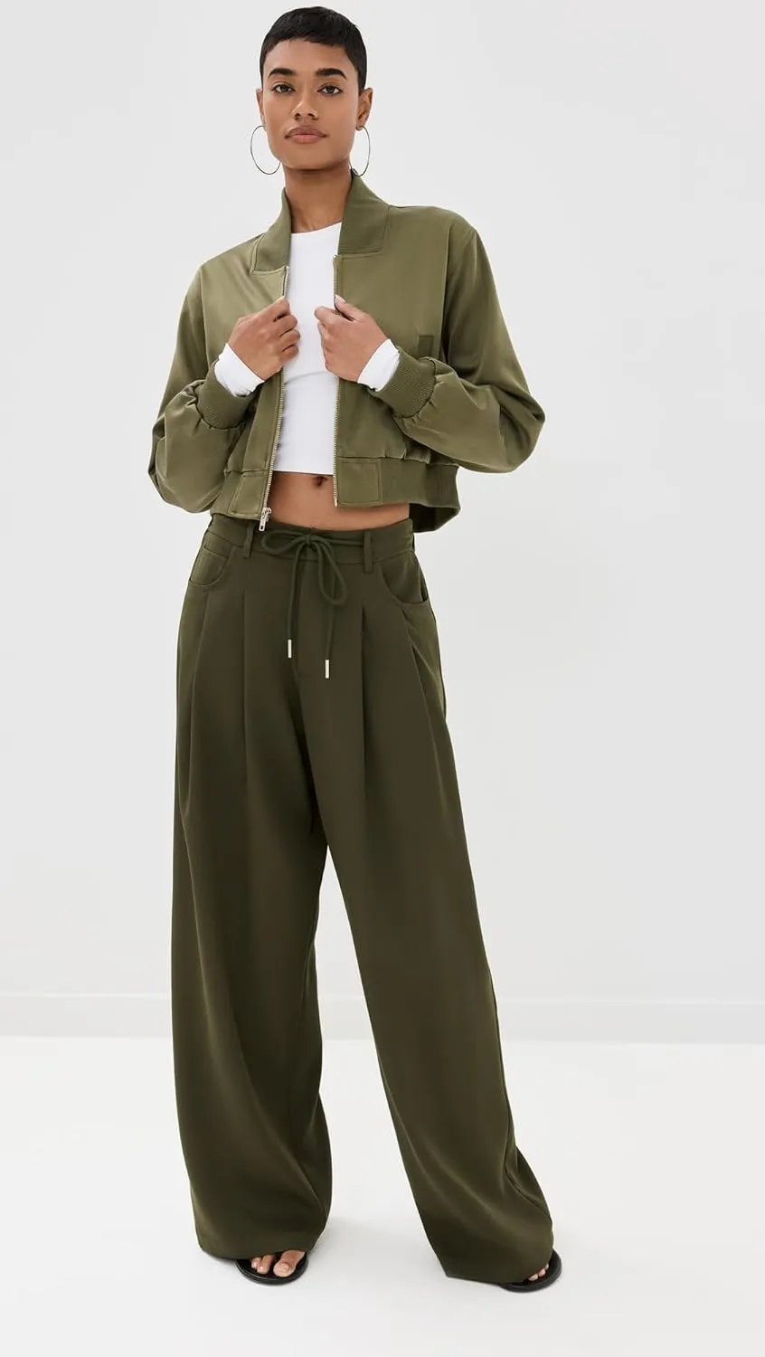 Women's Slouched Tie Up Jeans